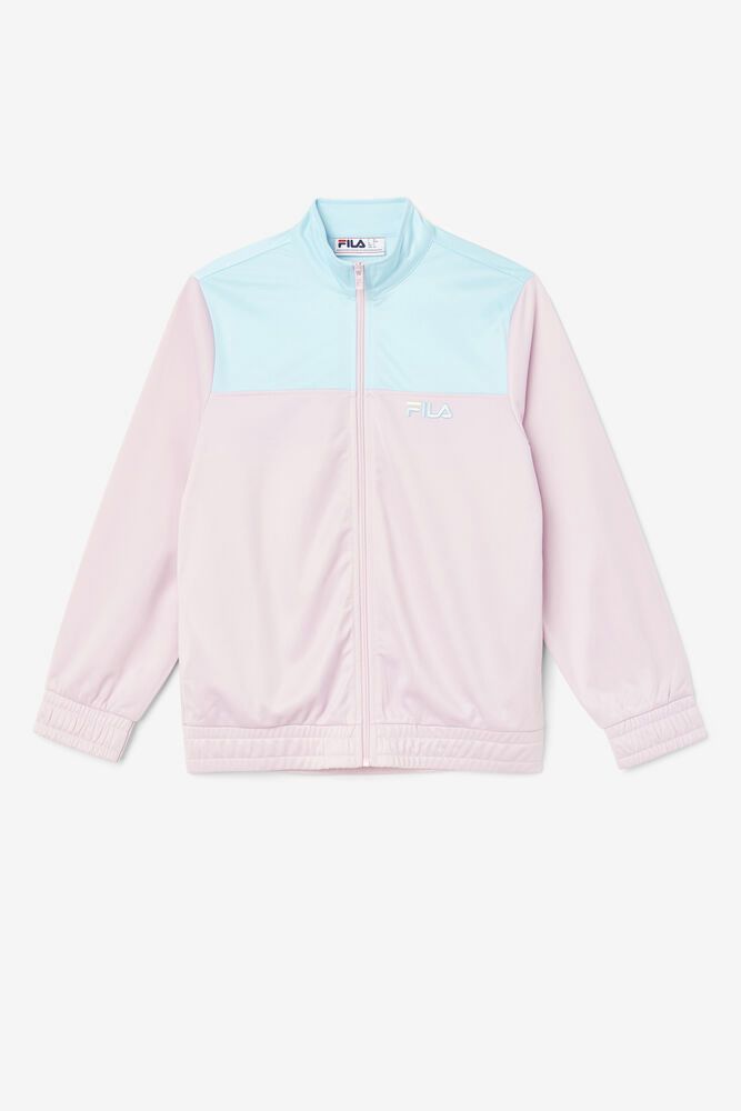 Fila Jacket Womens Pink Mckenna Track - Ireland 05149-ZOUL